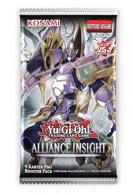 Yu-Gi-Oh! TCG - Alliance Insight - Booster (1 Booster) 1. Auflage - deutsch