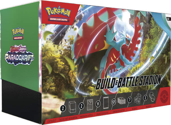 Pokémon-Sammelkartenspiel: Build & Battle Stadion Karmesin & Purpur - Paradoxrift (Deutsch)