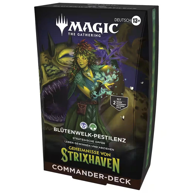 Magic the Gathering: Geheimnisse von Strixhaven - Commander-Deck Blütenwelk-Pestilenz (Deutsch)