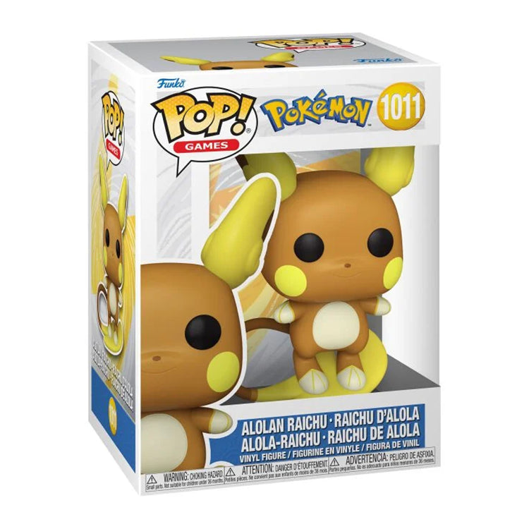 Alola Raichu POP! 1011 Pokemon 9cm