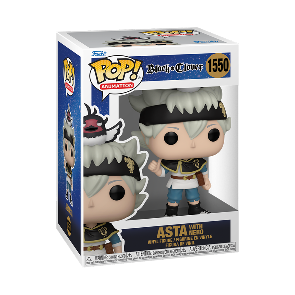 Asta w/Nero Funko POP! 1550 Black Clover