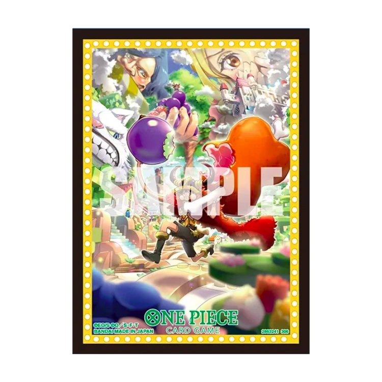 Bandai Namco Kartenhüllen - Standardgröße (70) One Piece - Monkey.D.Luffy