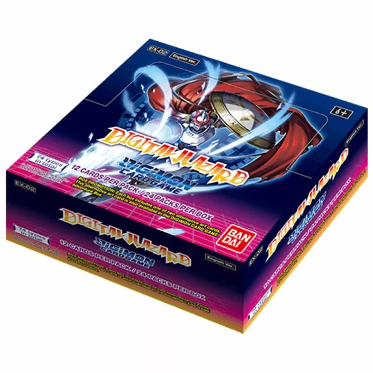 Digimon Card Game Digital Hazard EX-02 Booster Display (englisch)
