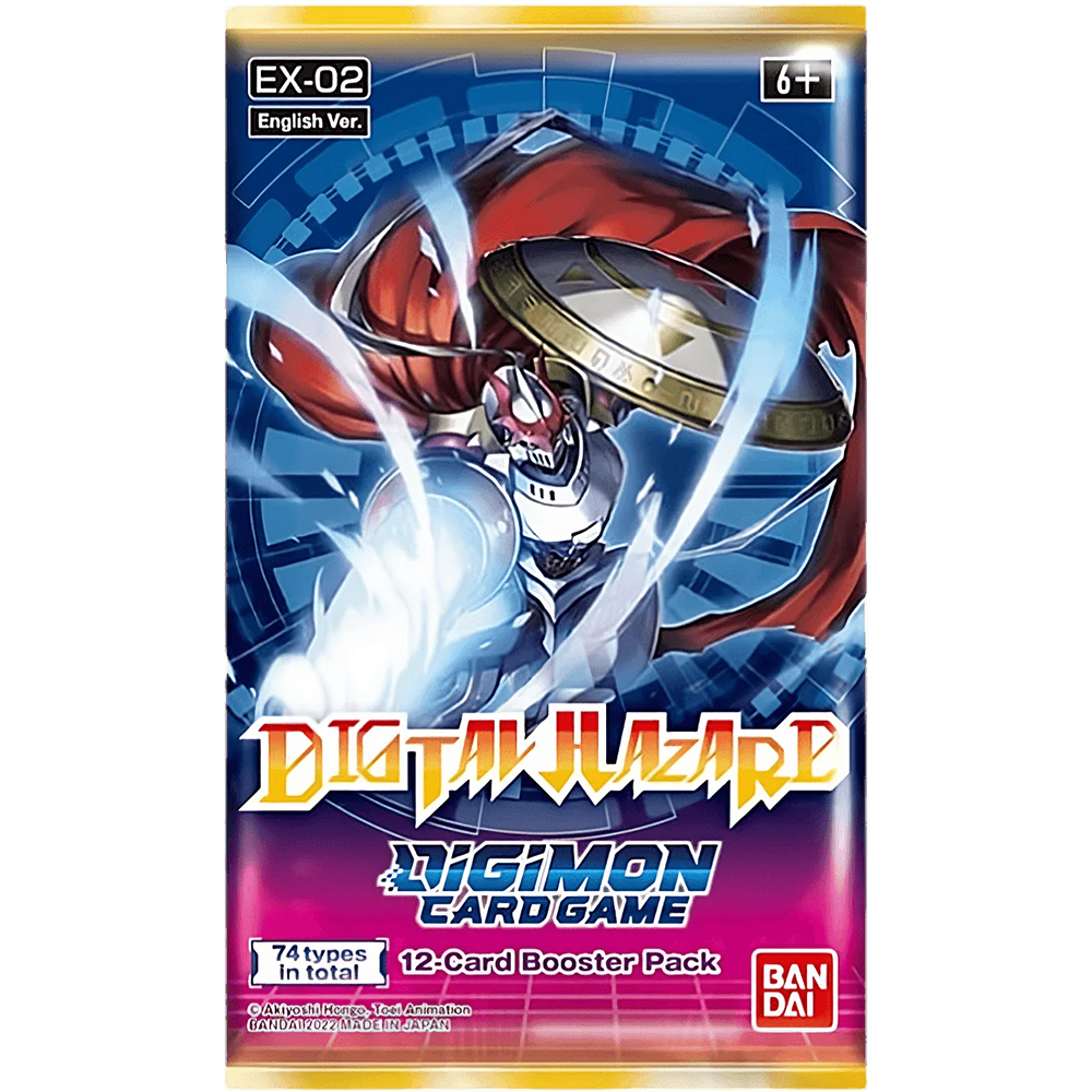 Digimon Card Game Digital Hazard EX-02 Booster Pack (englisch)