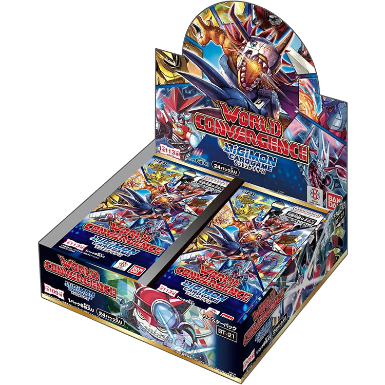 Digimon Card Game BT21 World Convergence Booster Display (englisch)