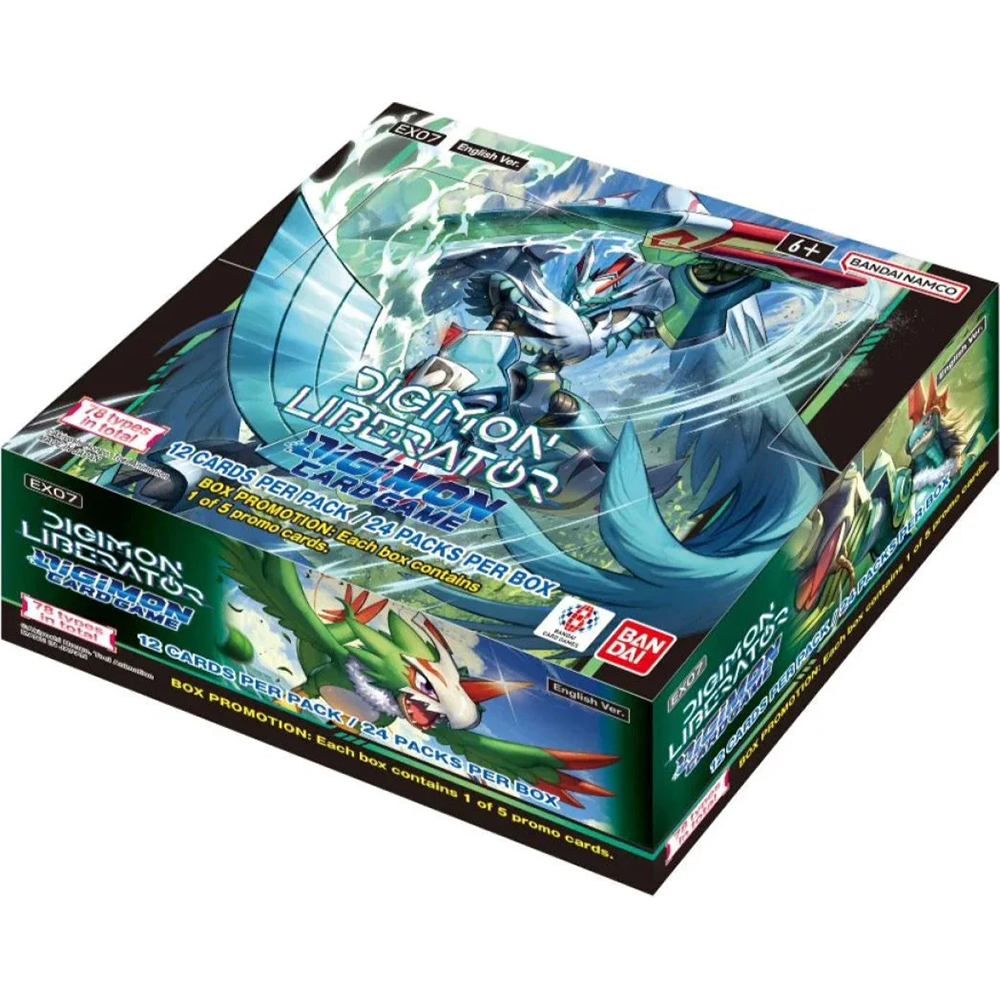 Digimon Card Game Liberator Booster Display EX-07 (englisch)