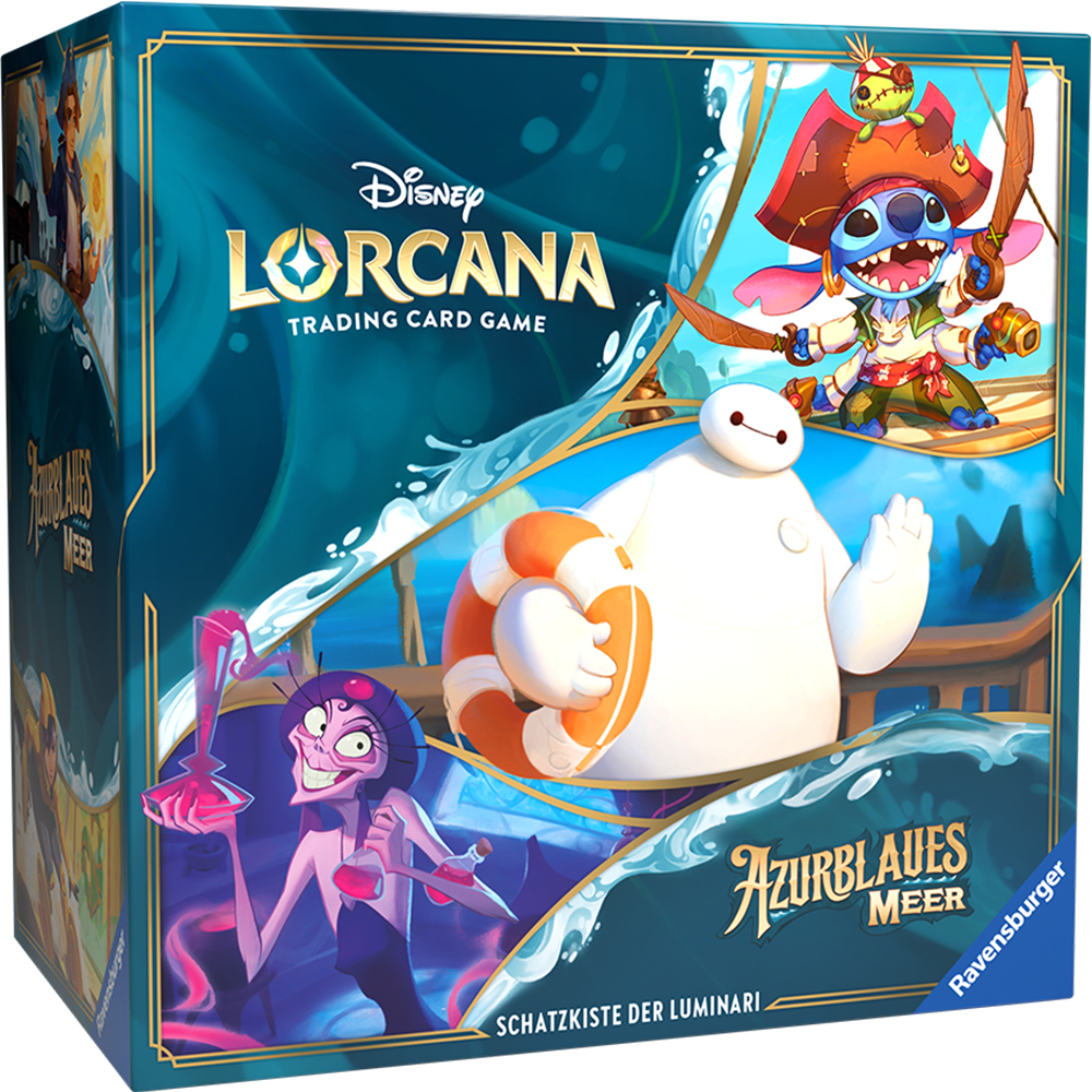 Disney Lorcana - Azurblaues Meer - Schatzkiste der Luminari (deutsch)