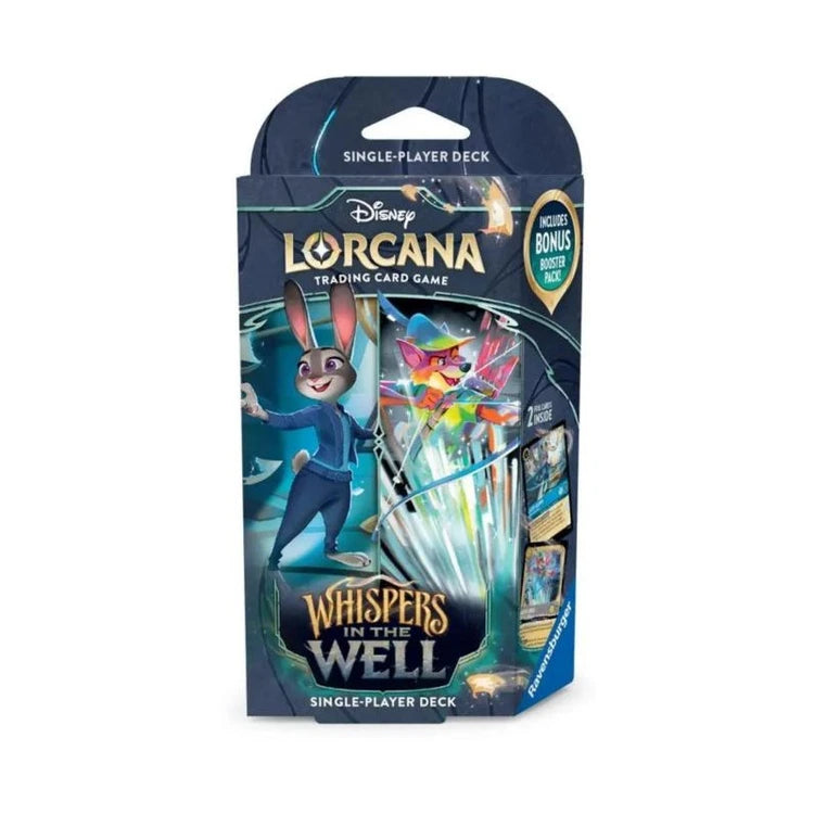 Disney Lorcana - Single Player Deck Whispers in the Well Judy Hopers & Robin Hood