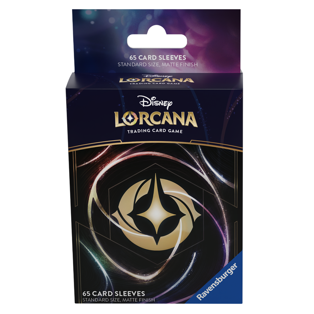 Disney Lorcana Card Back Artwork - 65 Card Sleeves Standard Size Matte Finish