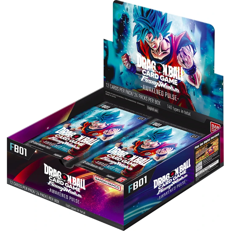 Dragon Ball Super Fusion World FB01 - Awakened Pulse Booster Display (englisch)