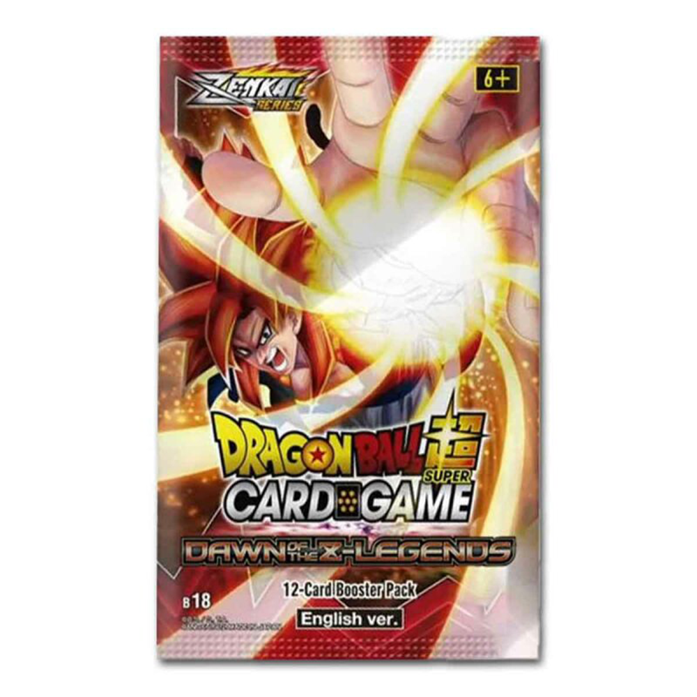 Dragon Ball Super Card Game Dawn of The Legends Booster Pack (englisch)