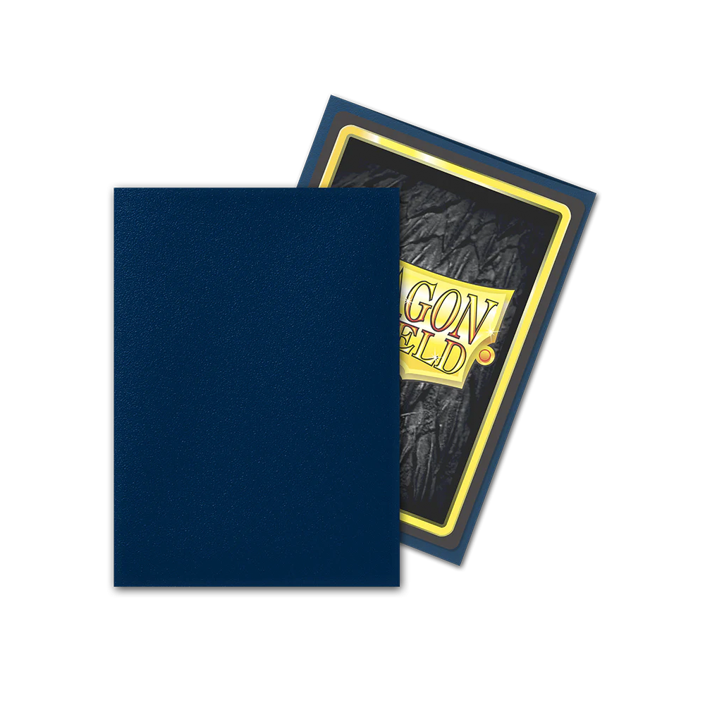 Dragon Shield Kartenhüllen Standardgröße Matte 100) Midnight Blue
