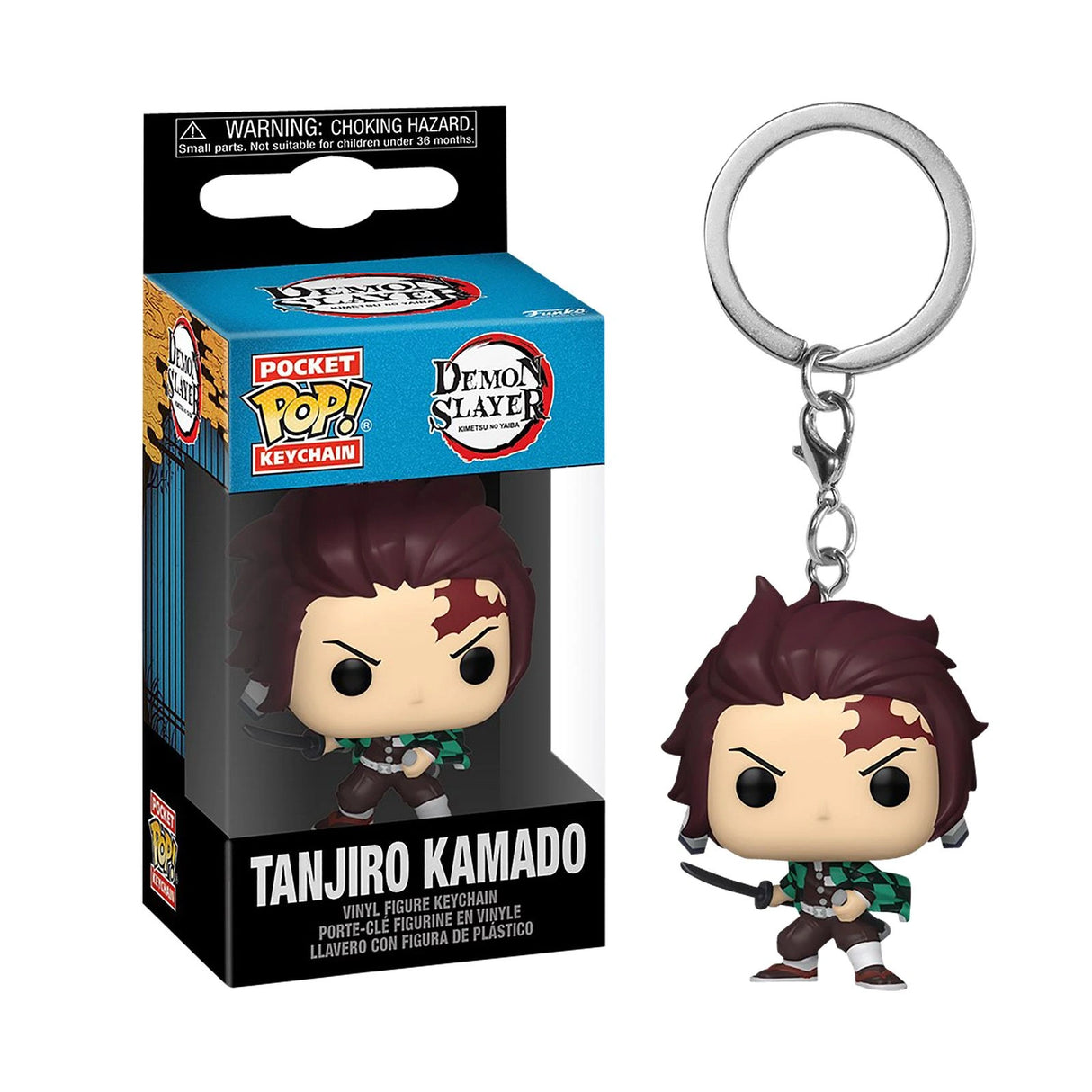 Funko POP! Keychain - Demon Slayer - Tanjiro Kamado