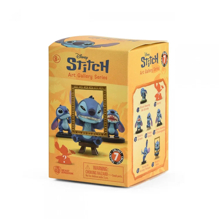 Disney Stitch Hero Box Art Gallery Series Mini Figur 8 cm - YuMe (Blind Box)
