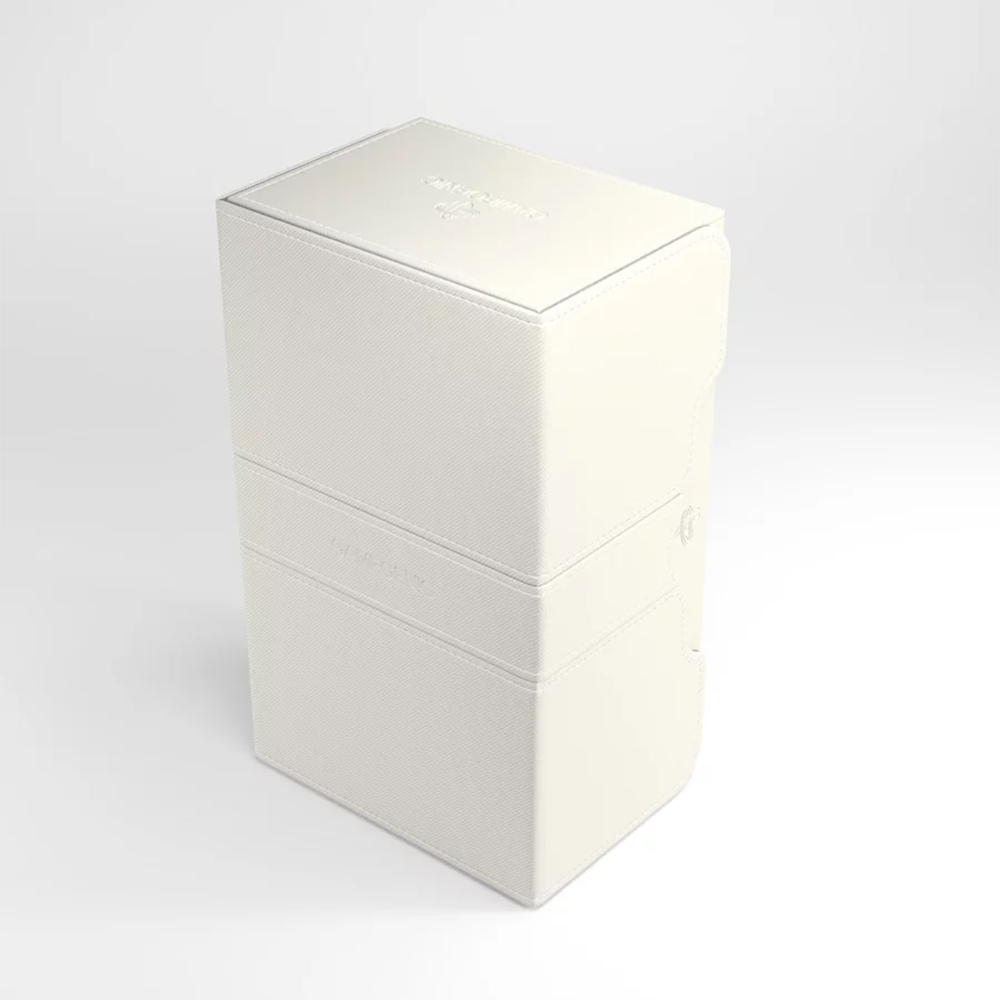 GameGenic Stronghold 200+ Convertible Deck Box Weiß