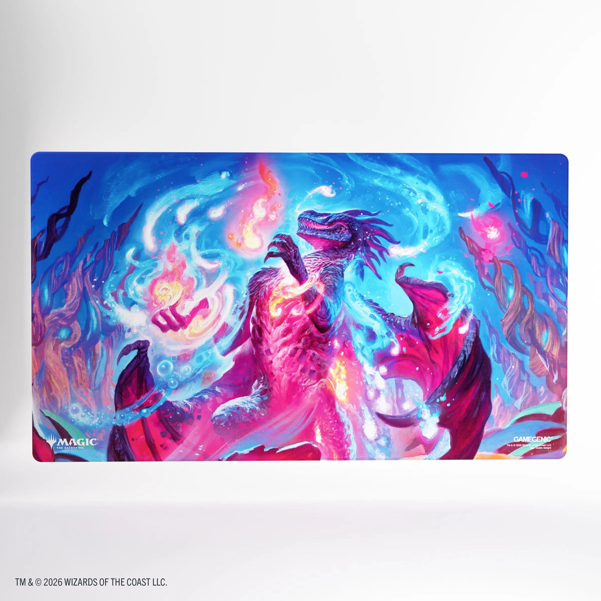 Gamegenic Magic: The Gathering Secrets of Strixhaven Shiny Playmat Prismari, the Inspiration 61 x 35cm