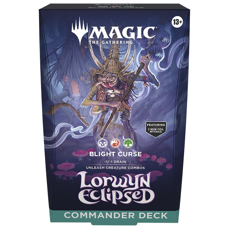 Lorwyn Eclipsed Commander Deck Blight Curse (Englisch)