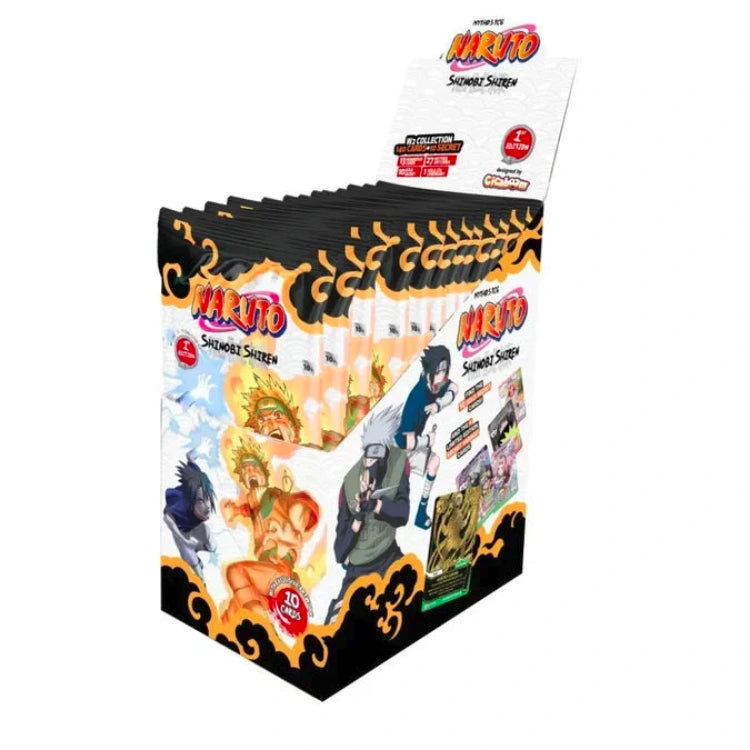 Naruto Ninja Card Game - Set 2: Shinobi Shiren Booster Display - 1st Editon (englisch)