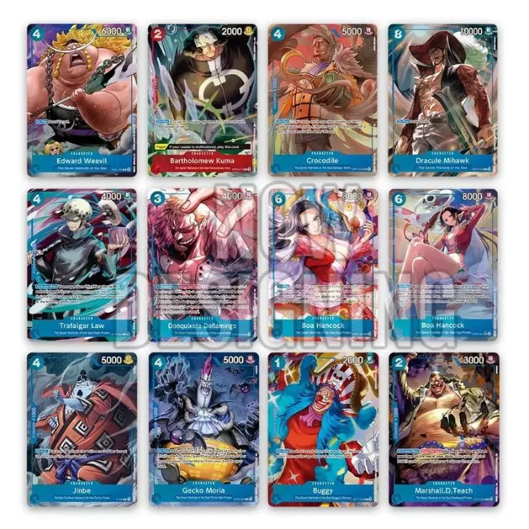 One Piece TCG Card Game - Seven Warlord of the Sea Binder Set (englisch)