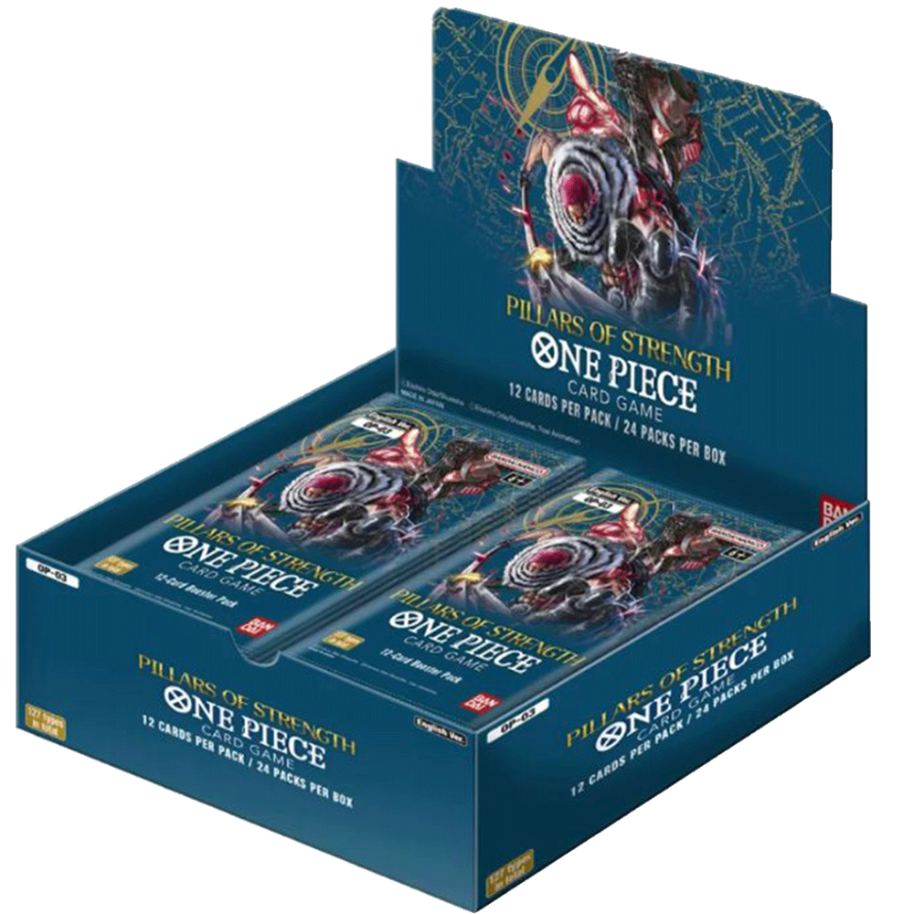 One Piece OP03 Pillars of Strength - Booster Display (englisch)