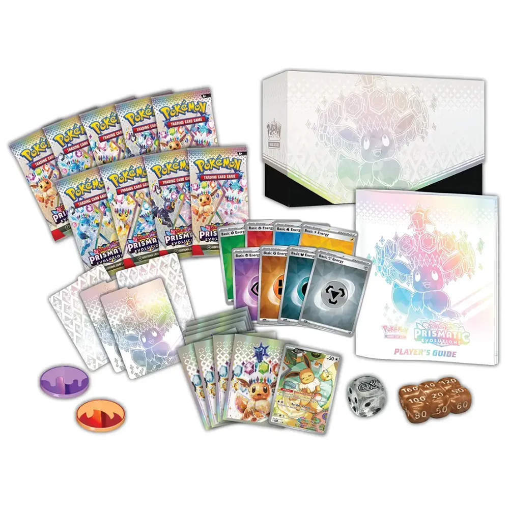Pokémon Scarlet & Violet Prismatic Evolution Elite Trainer Box (englisch)