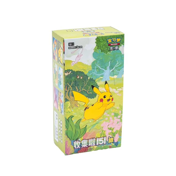 Pokémon Collect 151 Journey 151C Jumbo Booster Display (chinesisch)