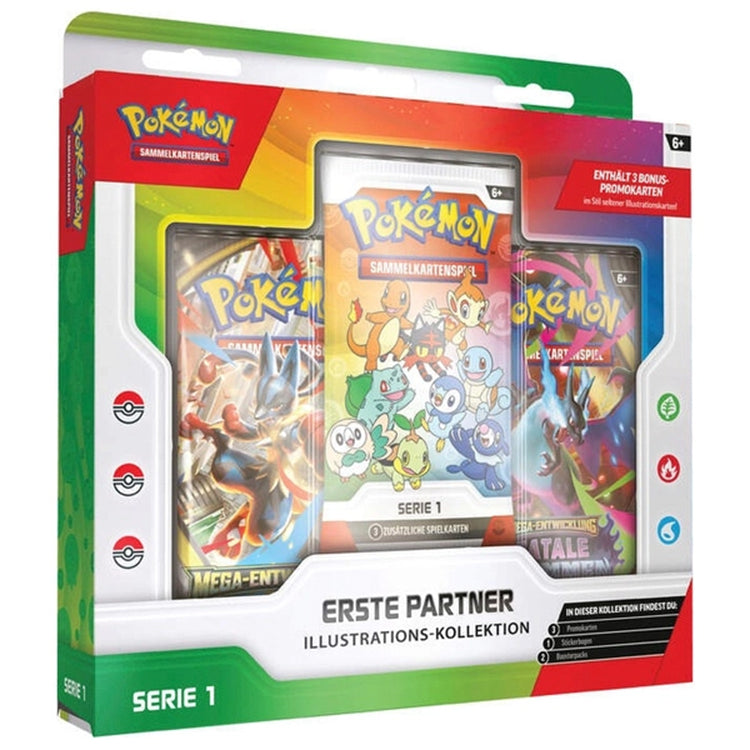 Pokémon Erste Partner Illustrations-Kollektion (deutsch)