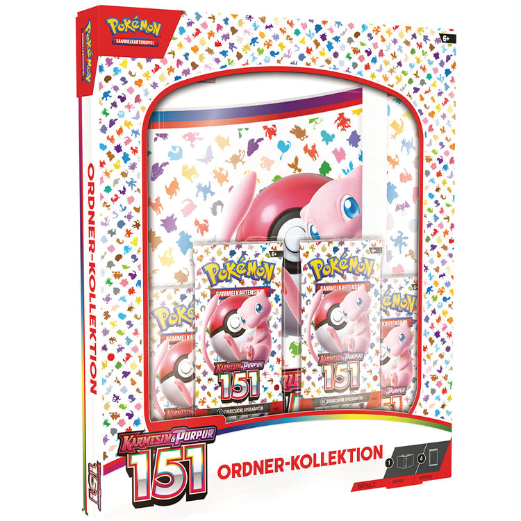 Pokémon Karmesin & Purpur - Pokémon 151 - Ordner Kollektion (deutsch)