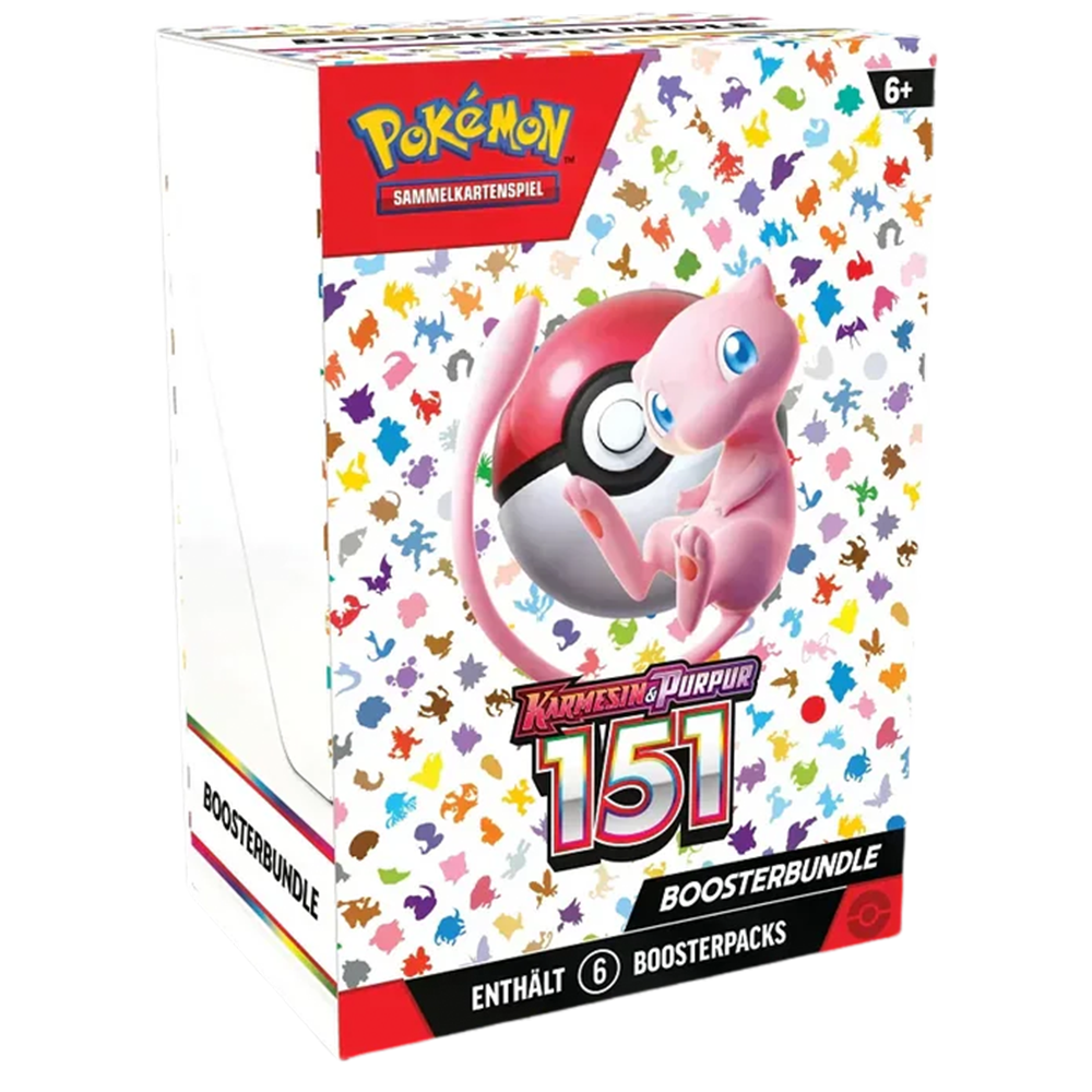 Pokémon Karmesin & Purpur - Pokémon 151 - Boosterbundel (deutsch)