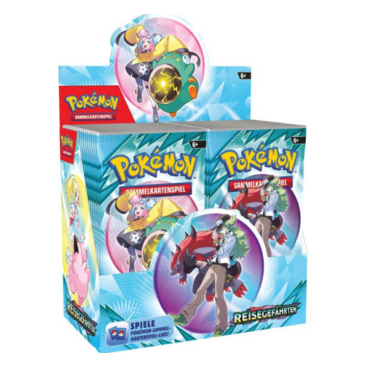 Pokémon Karmesin & Purpur Reisegefährten Booster Display (deutsch)
