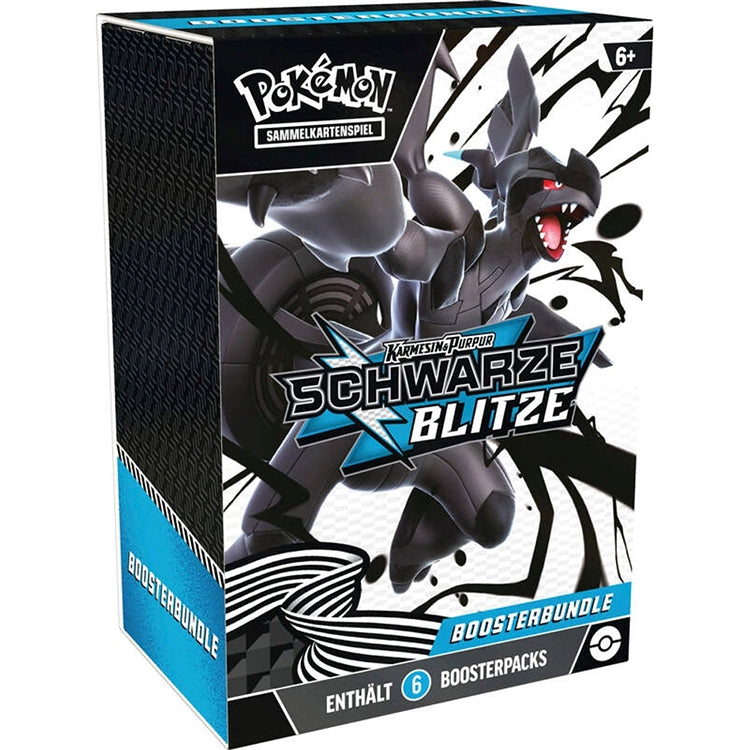 (LOCAL STORE ONLY) Pokémon Karmesin & Purpur Schwarze Blitze Booster Bundle (deutsch)