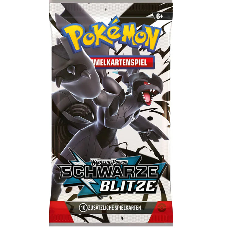 Pokémon Karmesin & Purpur Schwarze Blitze Booster Pack (deutsch)