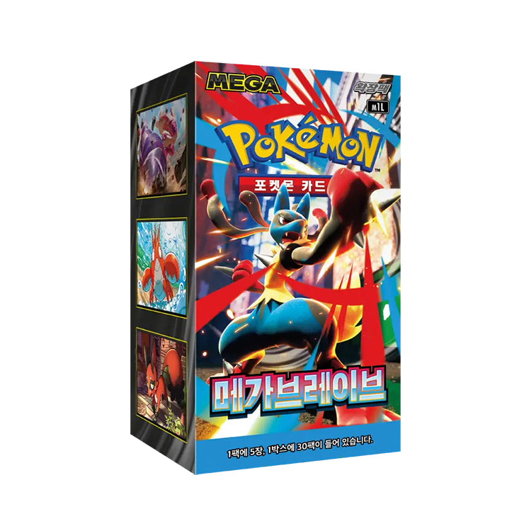 Pokemon Mega Brave M1L Booster Display (koreanisch)