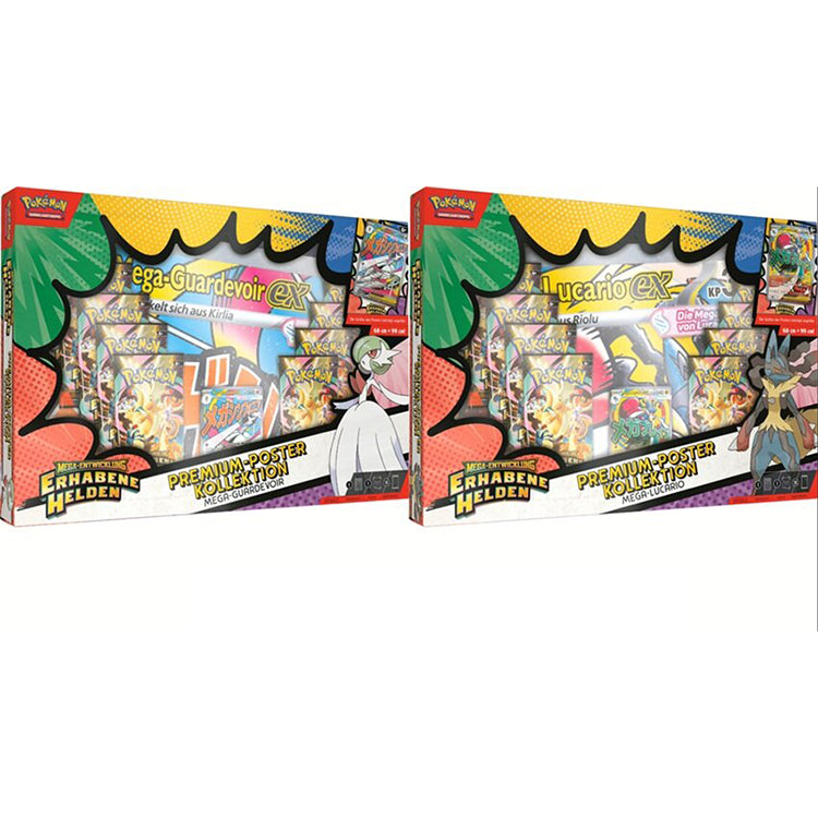 Pokémon Mega Entwicklungen Erhabene Helden Premium Poster Kollektion (deutsch)