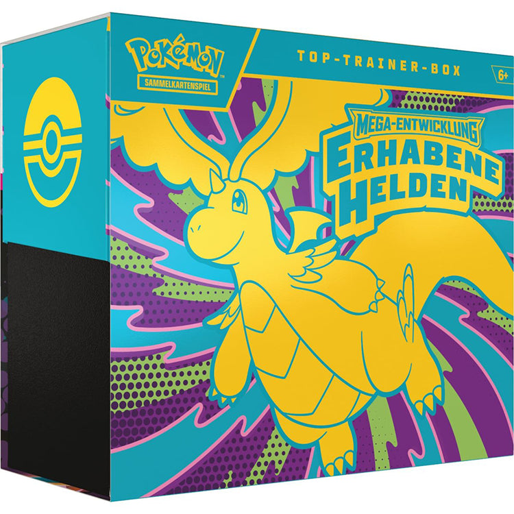 Pokémon Mega Entwicklungen Erhabene Helden Top Trainer Box (deutsch)