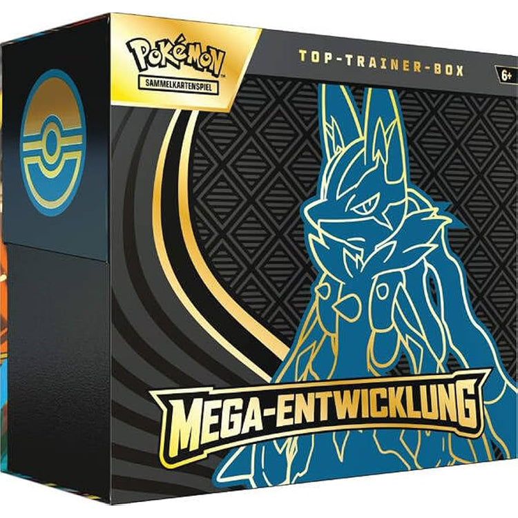 Pokémon Mega Entwicklungen Top Trainer Box Mega Lucario (deutsch)