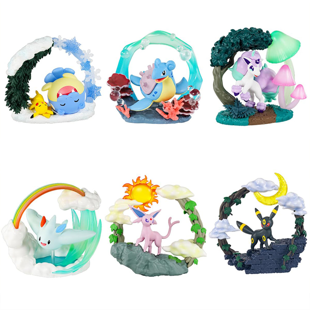 Pokémon Mini Figur Circular Diorama Collection Rement Blindbox