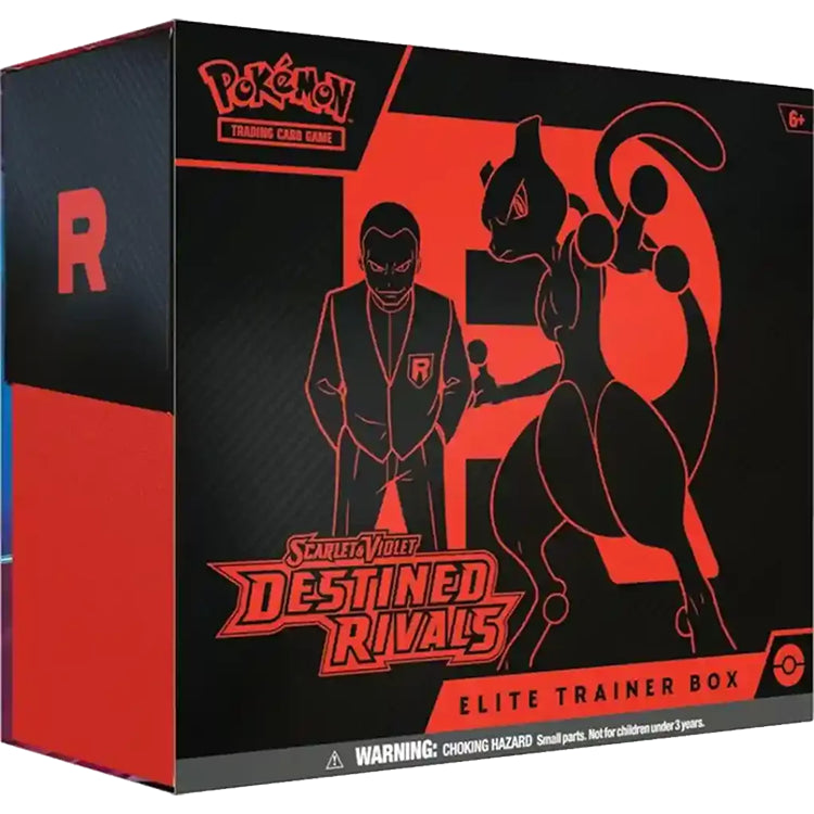 Pokémon Scarlet & Violet Destined Rivals Top Trainer Box (Englisch)