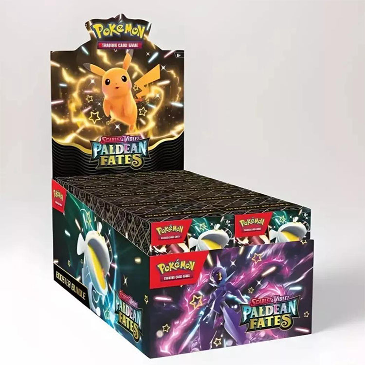 Pokémon Scarlet & Violet Paldean Fates Booster Bundle Display (englisch)