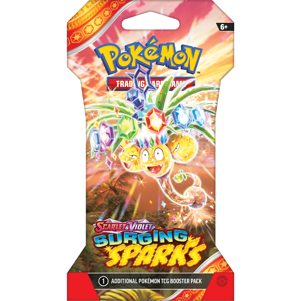 Pokémon Scarlet & Violet Surging Sparks Sleeved Booster Pack (englisch)