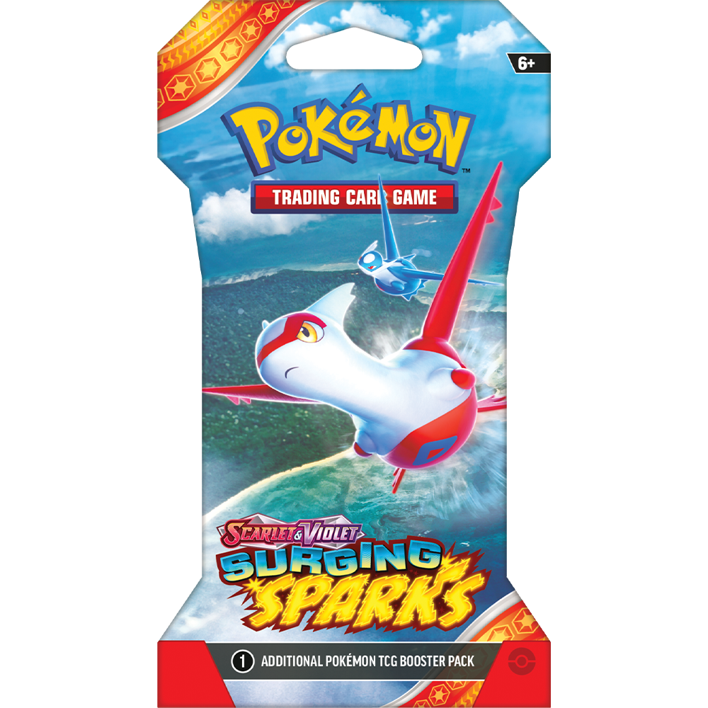 Pokémon Scarlet & Violet Surging Sparks Sleeved Booster Pack (englisch)