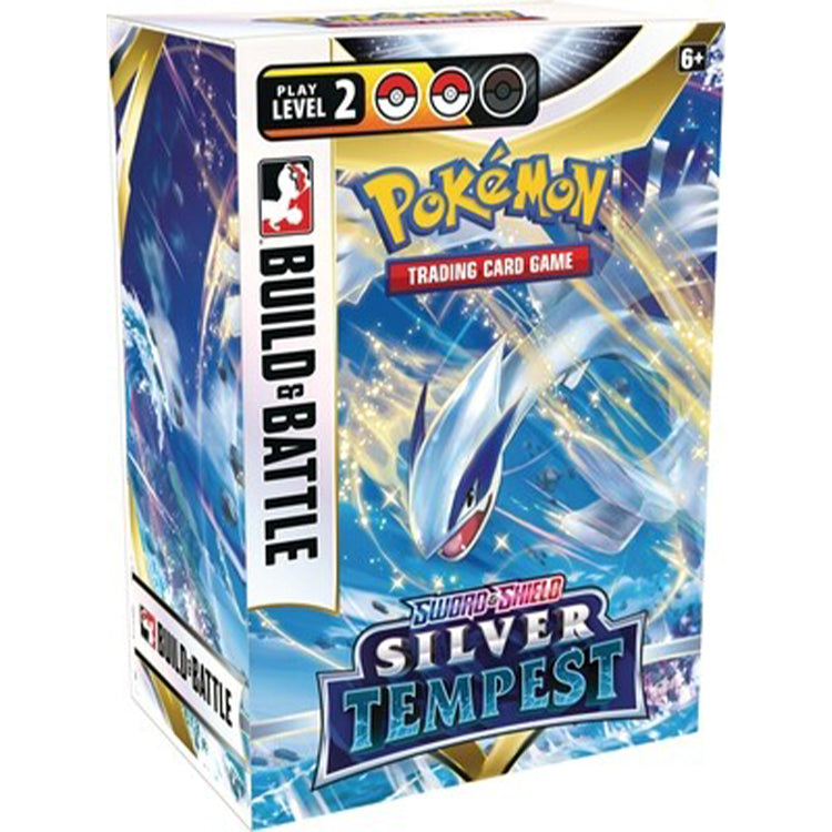 Pokémon Schwert & Schild Silberne Sturmwinde Build & Battle Box (deutsch)