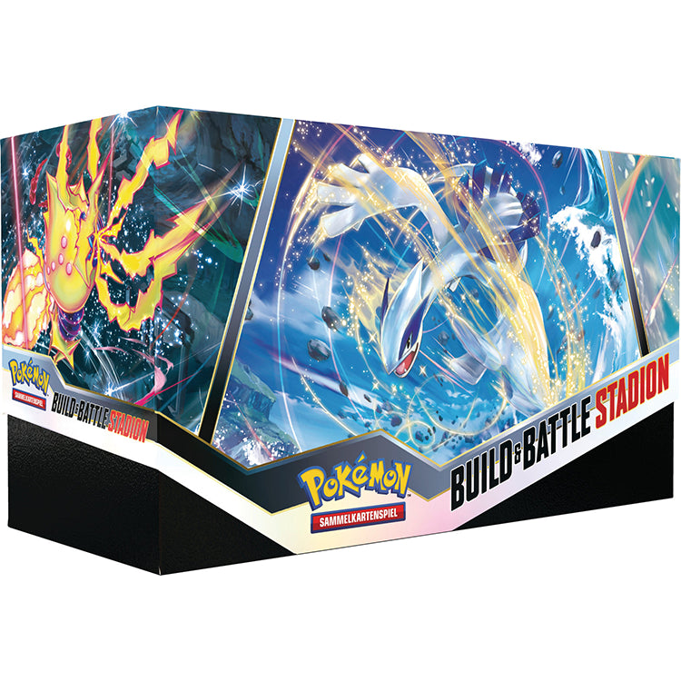 Pokémon Schwert & Schild Silberne Sturmwinde Build & Battle Stadium Box (deutsch)