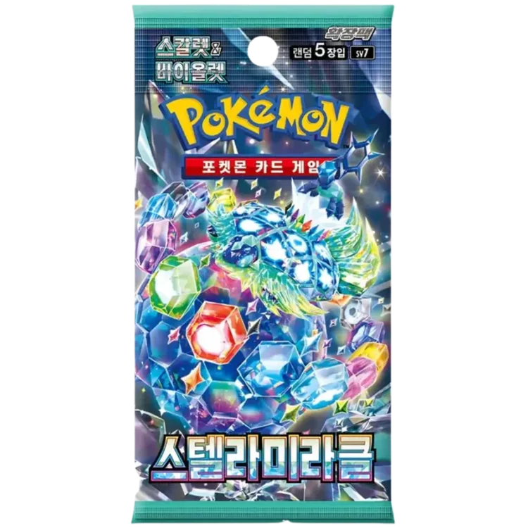 Pokemon Scarlet & Violet Stelar Miracle sv7 Booster Pack (koreanisch)