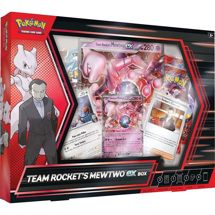 Pokemon Team Rockets Mewtwo EX Box (Englisch)