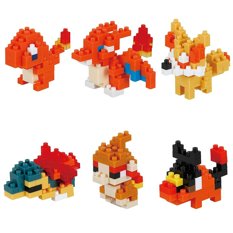 Pokémon Type Fire Nanoblock (Blind)