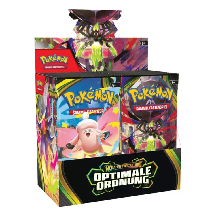 Pokémon Mega Entwicklung – Optimale Ordnung Booster Display (deutsch)