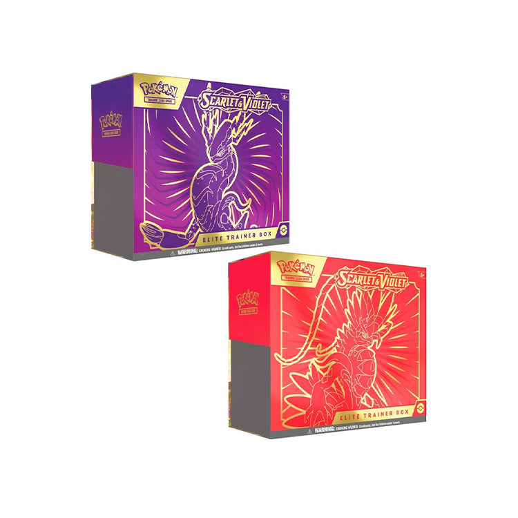 Pokémon Scarlet und Violet Elite-Trainer-Box Koraidon / Miraidon (englisch)