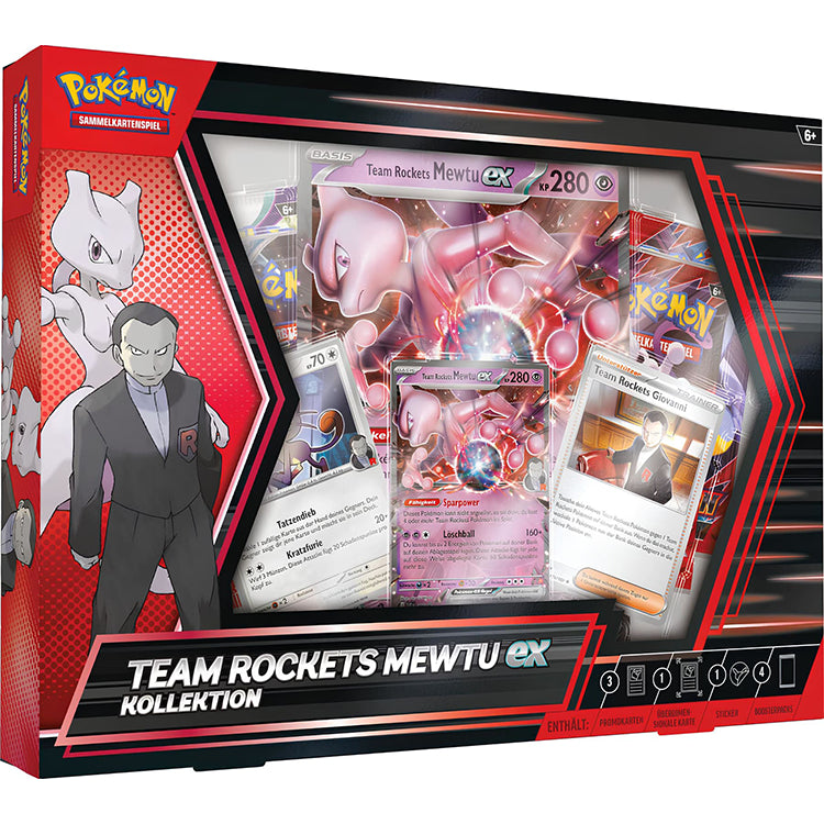 Pokemon Team Rockets Mewtu EX Kollektion - (Deutsch)