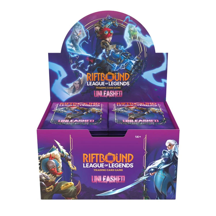 Riftbound Unleashed Booster Pack Display (englisch)